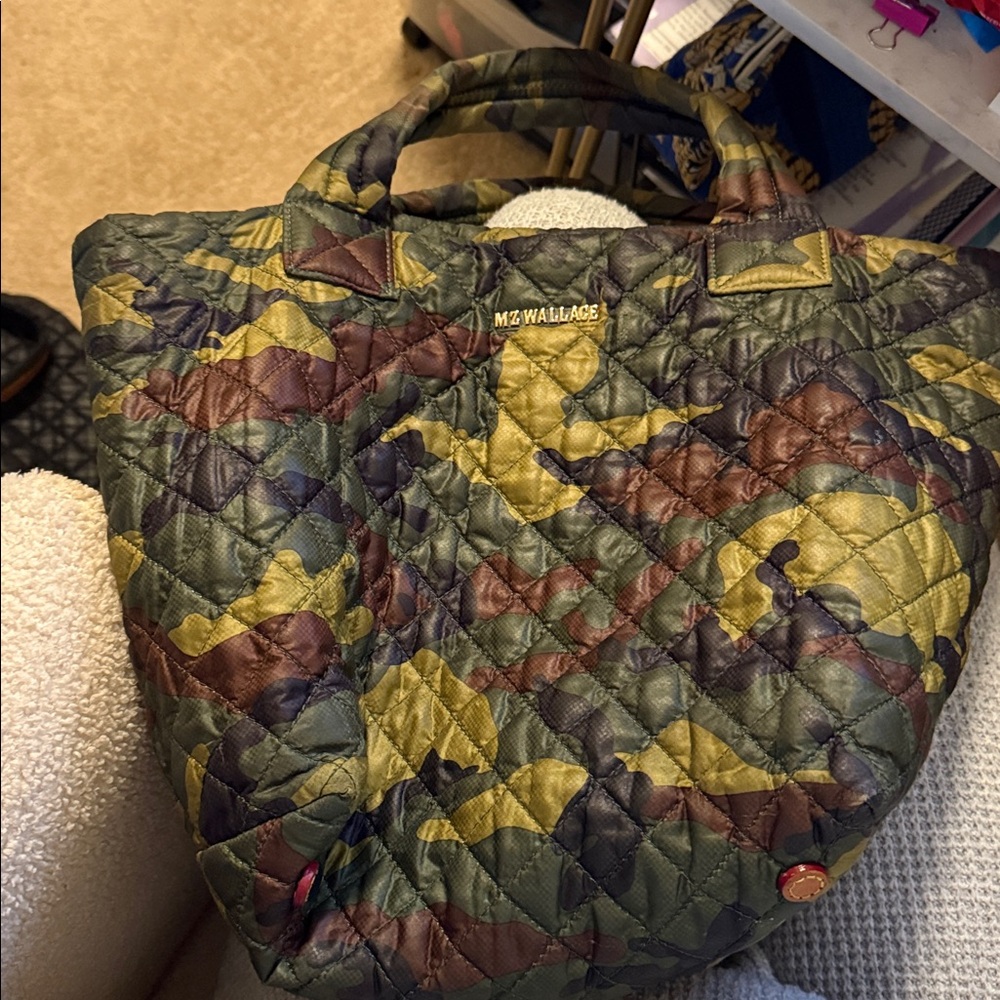 MZ Wallace Mini Metro Tote Camouflage